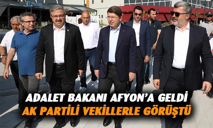 Bakan Tunç, Afyonkarahisar’a geldi