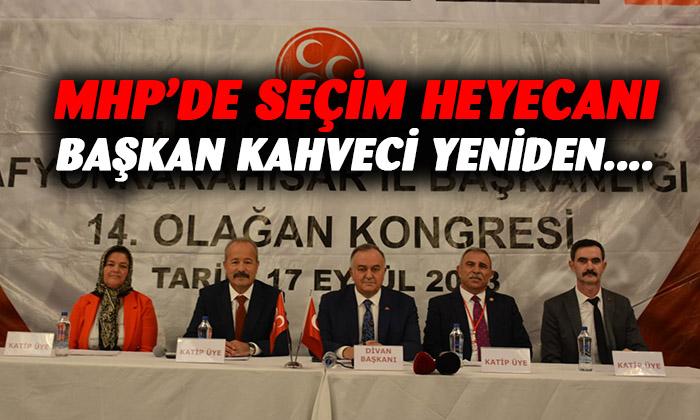 AFYONKARAHİSAR’DA MHP’DE SEÇİM HEYECANI YAŞANDI