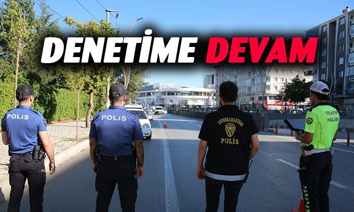 Afyonkahisar’da denetime devam