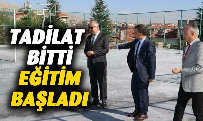 Afyonkarahisar’da tadilat bitti, eğitim başladı
