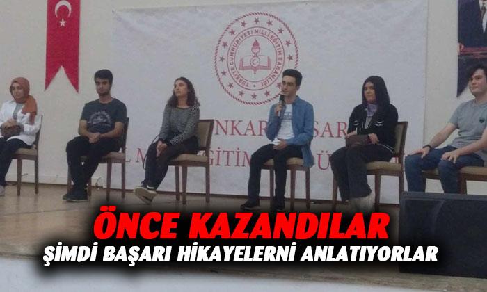 Afyonlu gençler başarı hikayelerini anlattılar