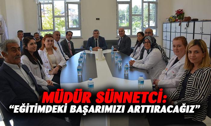 Afyonkarahisar İl Milli Eğitim Müdürü Miraç Sünnetci: “Eğitimdeki başarımızı arttıracağız”