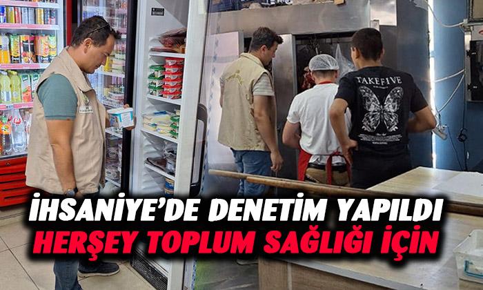 İhsaniye’de gıda denetimi