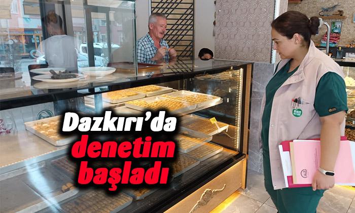 Dazkırı’da gıda denetimleri arttırıldı