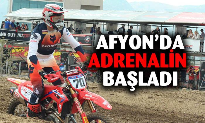 Afyon’da adrenalin başladı