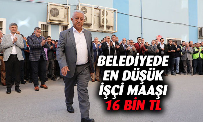 Afyonkarahisar Belediyesi’nde en düşük işçi maaşı 16 bin TL oldu