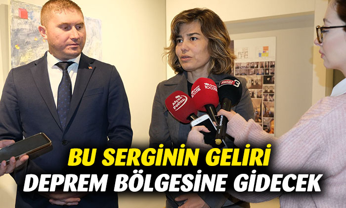 Afyon’da bu serginin geliri deprem bölgesine gidecek