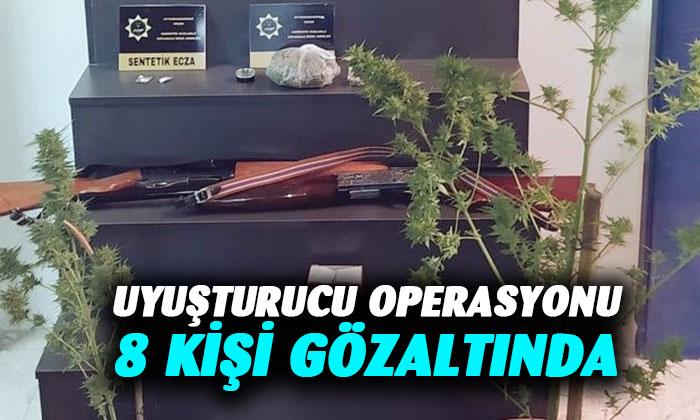 Afyonkarahisar’da uyuşturucu operasyonu