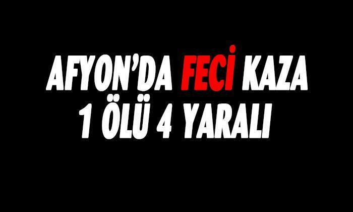 Afyonkarahisar’da kaza haberi