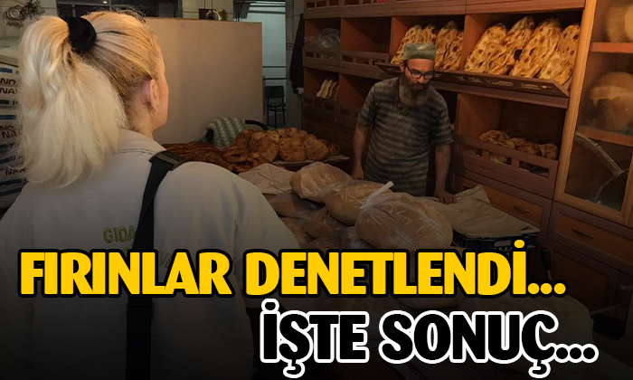 Fırın Denetimi Yapıldı