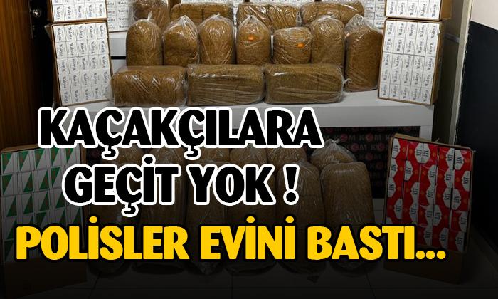 Kaçakçı Evinde Yakalandı