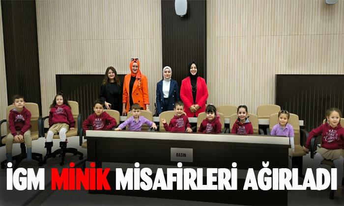 İGM nar tanelerini ağırladı