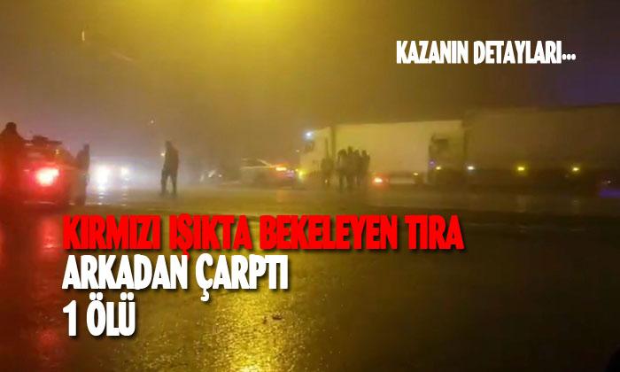 Afyon’da kaza 1 kişi ölü