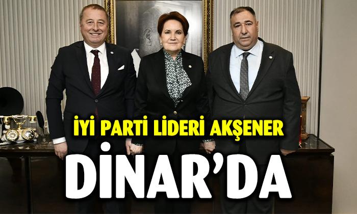 İYİ Parti Lideri Akşener, Afyon’un 3 Belediye Başkan Adayını Açıkladı