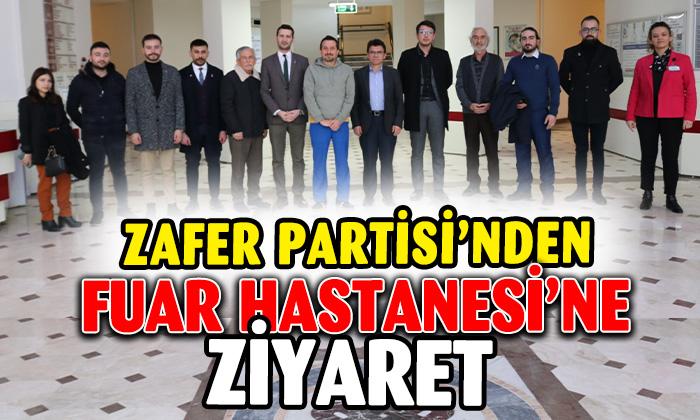 Zafer Partisi’nden Fuar Hastanesi’ne Ziyaret