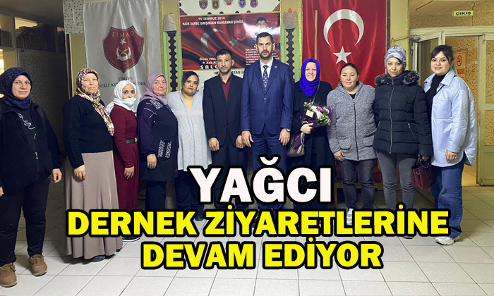 İYİ Parti Adayı Alper Yağcı, gülen yüzlerle buluşuyor
