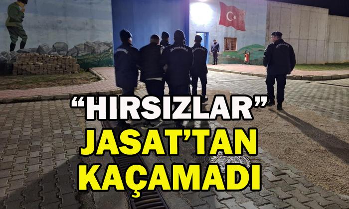 Evden hırsızlık yapan şahısları JASAT yakaladı