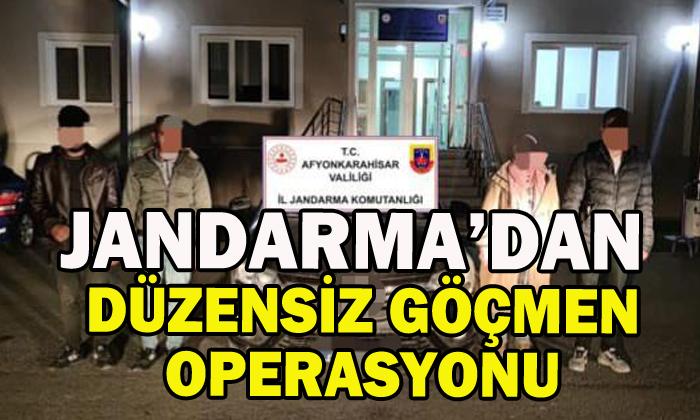 Afyonkarahisar’da 3 düzensiz göçmen yakalandı