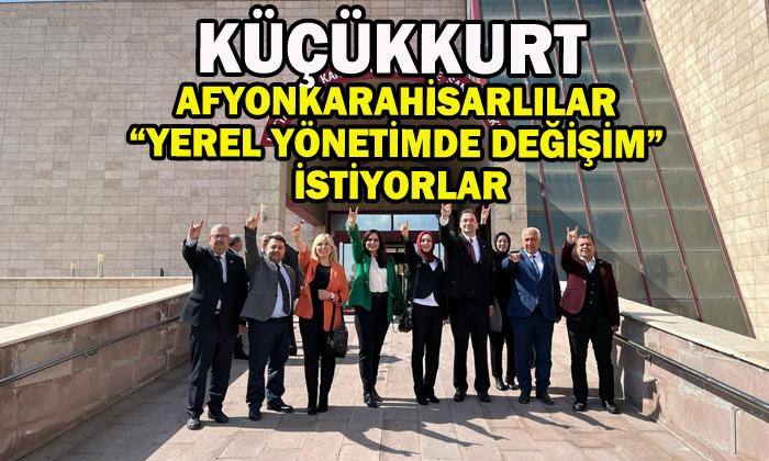 AFYONKARAHİSARLILAR “YEREL YÖNETİMDE DEĞİŞİM” İSTİYORLAR