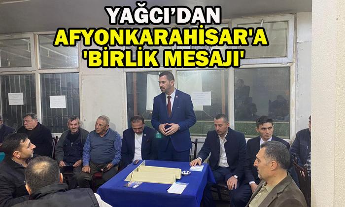 Yağcı Sadıkbey Mahallesi’nde seçmenlerle buluştu: “namus sözü” verdi