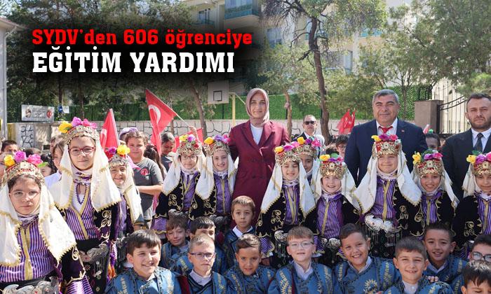 Afyonkarahisar’da SYDV’den 606 öğrenciye eğitim yardımı