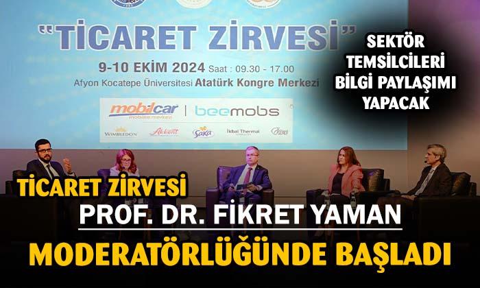 AKÜ’de Ticaret Zirvesi Başladı