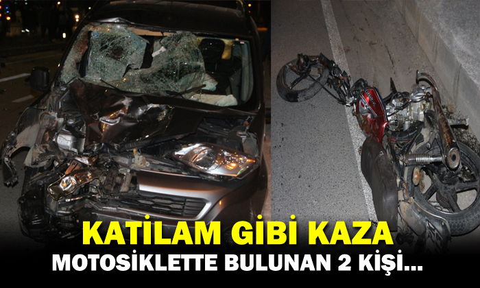 Katliam gibi kazada 2 kişi öldü  