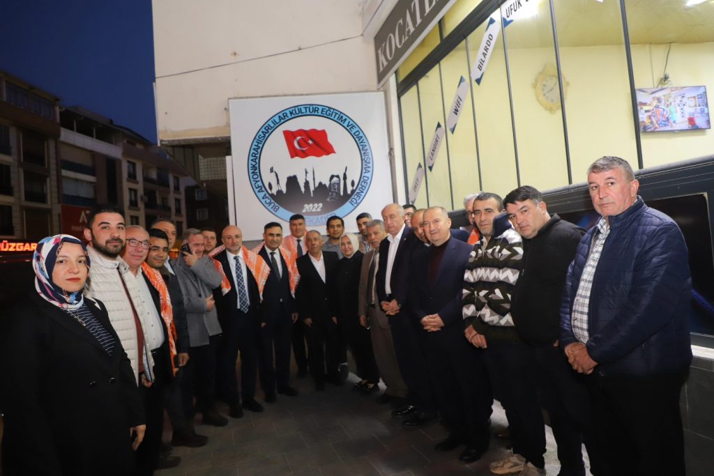 Afyonkarahisar Dernek Ziyaretiyle Sıcacık Anlar