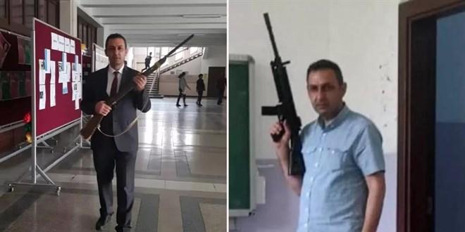 Ankara’da Tüfekli Fotoğraf Skandalı: Lise Müdürü Yardımcısına İnceleme Başlatıldı