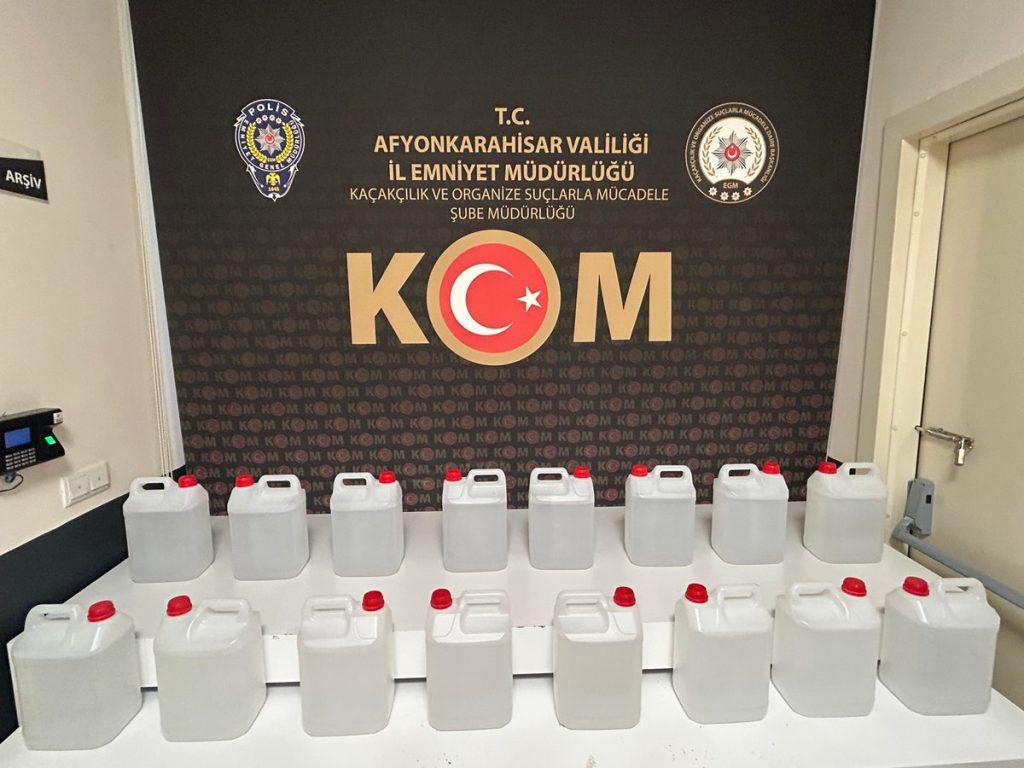 Afyonkarahisar’da Kaçakçılık Operasyonu şu olaya bakın