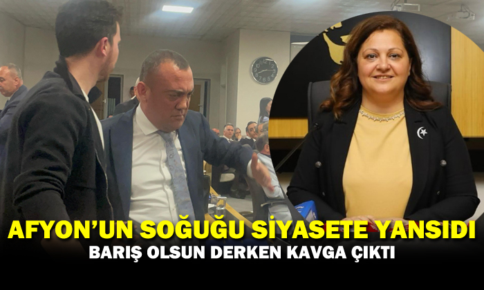 AFYON’UN SOĞUĞU SİYASETE YANSIDI
