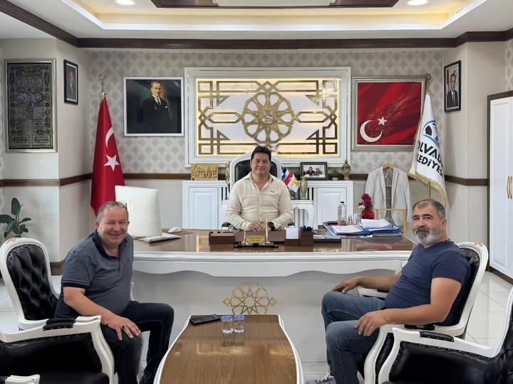 Bolvadin Belediye Başkanı Aynacı’yı MÜSİAD Belçika Temsilcileri Ziyaret Etti