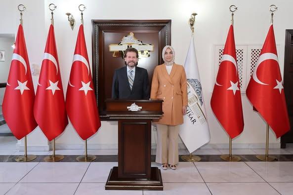 Afyonkarahisar Valisi Yiğitbaşı, Kuzey Makedonya Büyükelçisi Manasijevski’yi Kabul Etti
