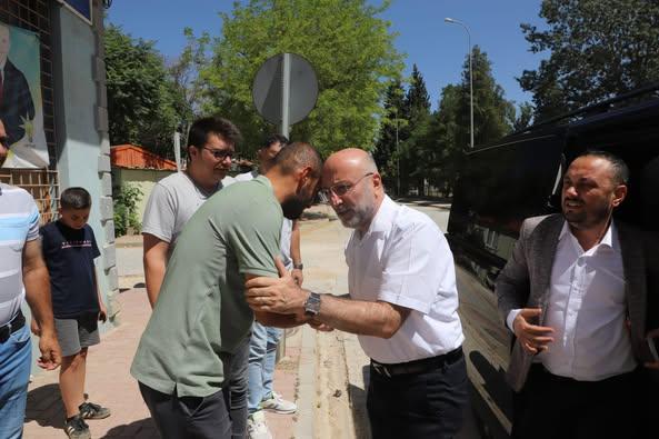 AK Parti Afyonkarahisar İl Başkanı Şahin, Başmakçı’yı Ziyaret Etti