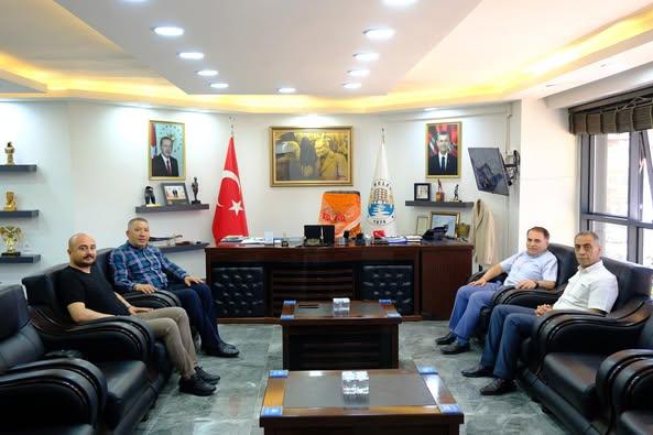 Dinar Kaymakamı Kemal Duru, Belediye Başkanı Veysel Topçu’ya Veda Ziyareti Gerçekleştirdi