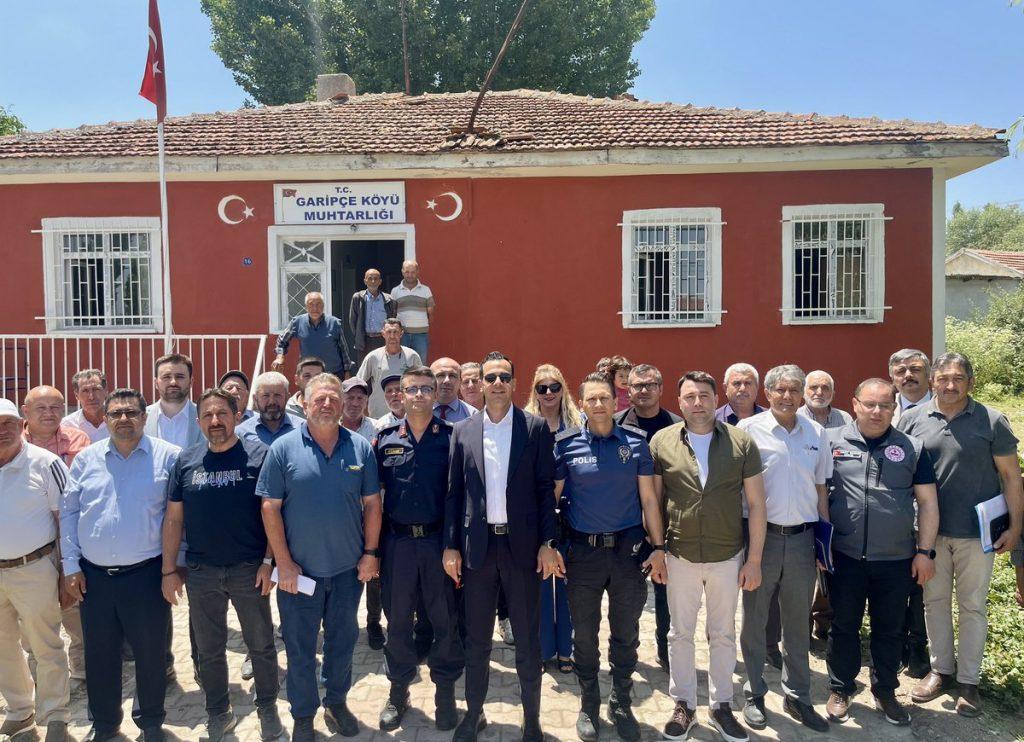 Kaymakam Aslan vatandaşları dinledi