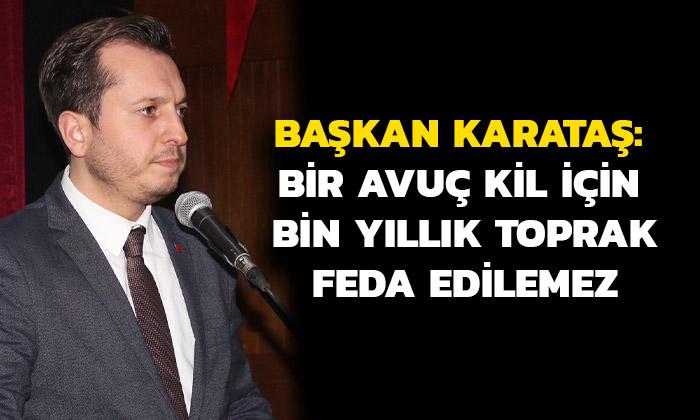 Taşoluk’ta Madene Tepki: “Bir Avuç Kil İçin Bin Yıllık Toprak Feda Edilemez”