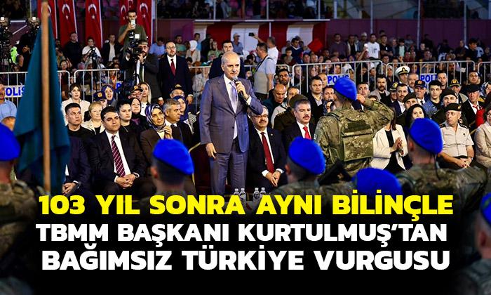 TBMM Başkanı Kurtulmuş’tan 103. Yıl Mesajı: Kahramanlarımızı Rahmetle Anıyoruz