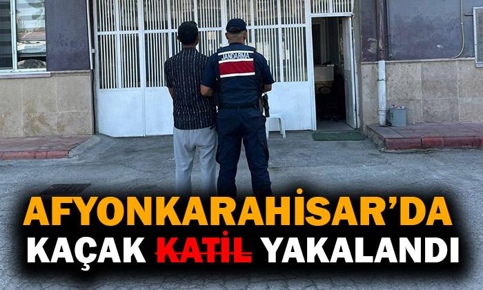 Afyonkarahisar’da Cinayet Hükümlüsü Yakalandı!
