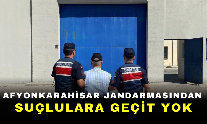 Afyonkarahisar Jandarmasından Suçlulara Geçit Yok
