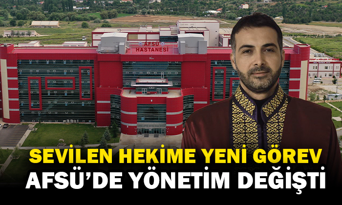 AFSÜ Hastanesi’nin Yeni Başhekimi Doç. Dr. Aydın Balcı Oldu