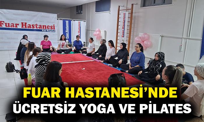Özel Fuar Hastanesi’nde Gebelere Ücretsiz Pilates ve Yoga