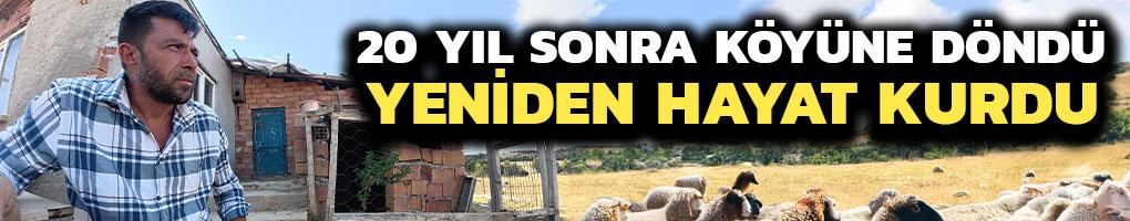 Köyüne Döndü, Koyunlarıyla Hayatı Yeniden Kurdu”