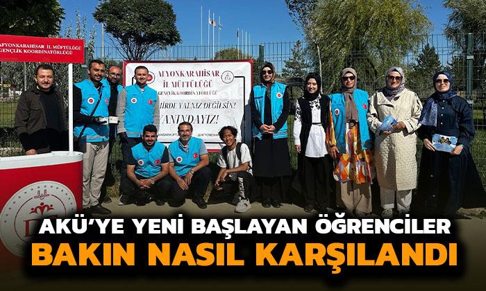 Üniversite Öğrencilerine Sıcak Karşılama