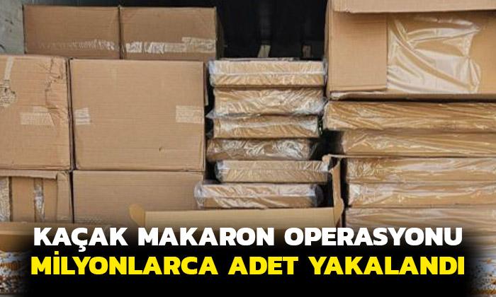 Afyonkarahisar’da Rekor Kaçak Makaron Operasyonu