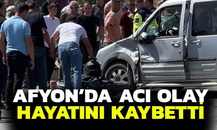 Afyonkarahisar’da Trafik Kazası: 1 Ölü, 2 Yaralı